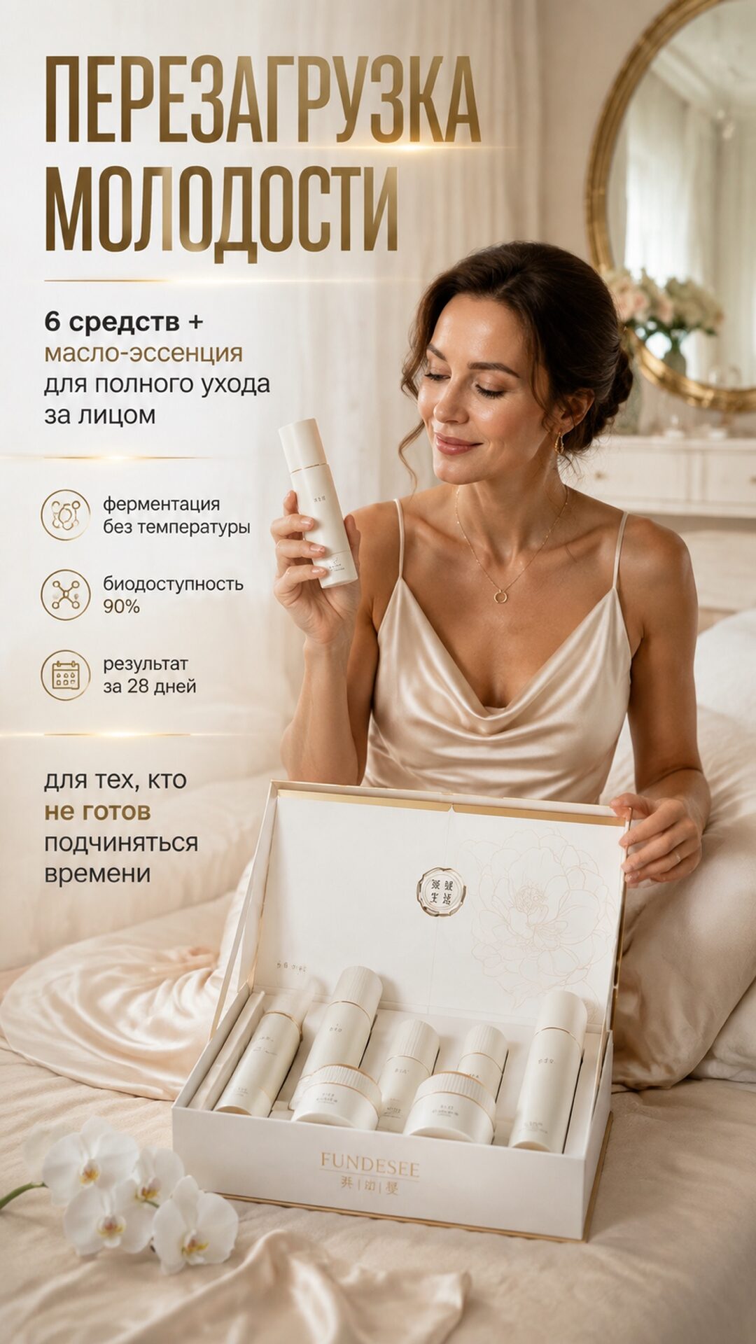 виеда fundesee набор для лица vita origin revival 6 средств купить